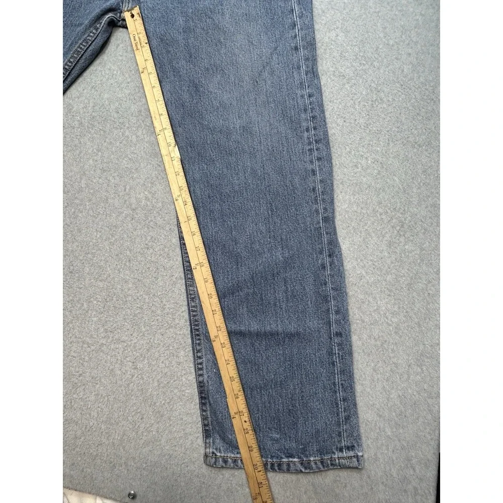 Levi 505 Regular Fit Jeans Sz 40x30 Mens Blue‎ Grunge Straight Leg Denim Pants